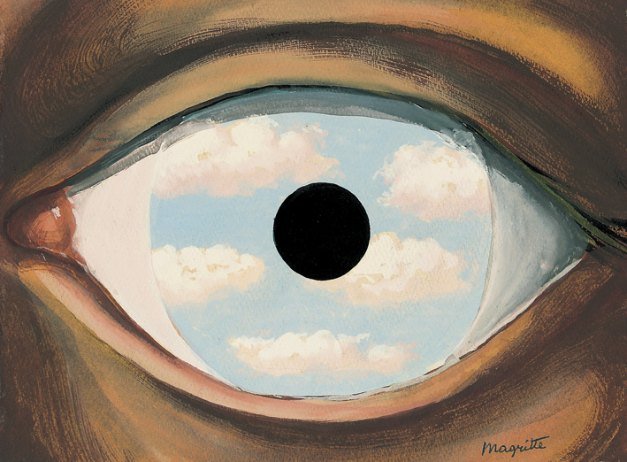  雷尼·马格里特 Magritte Rene —— 虚假的镜子